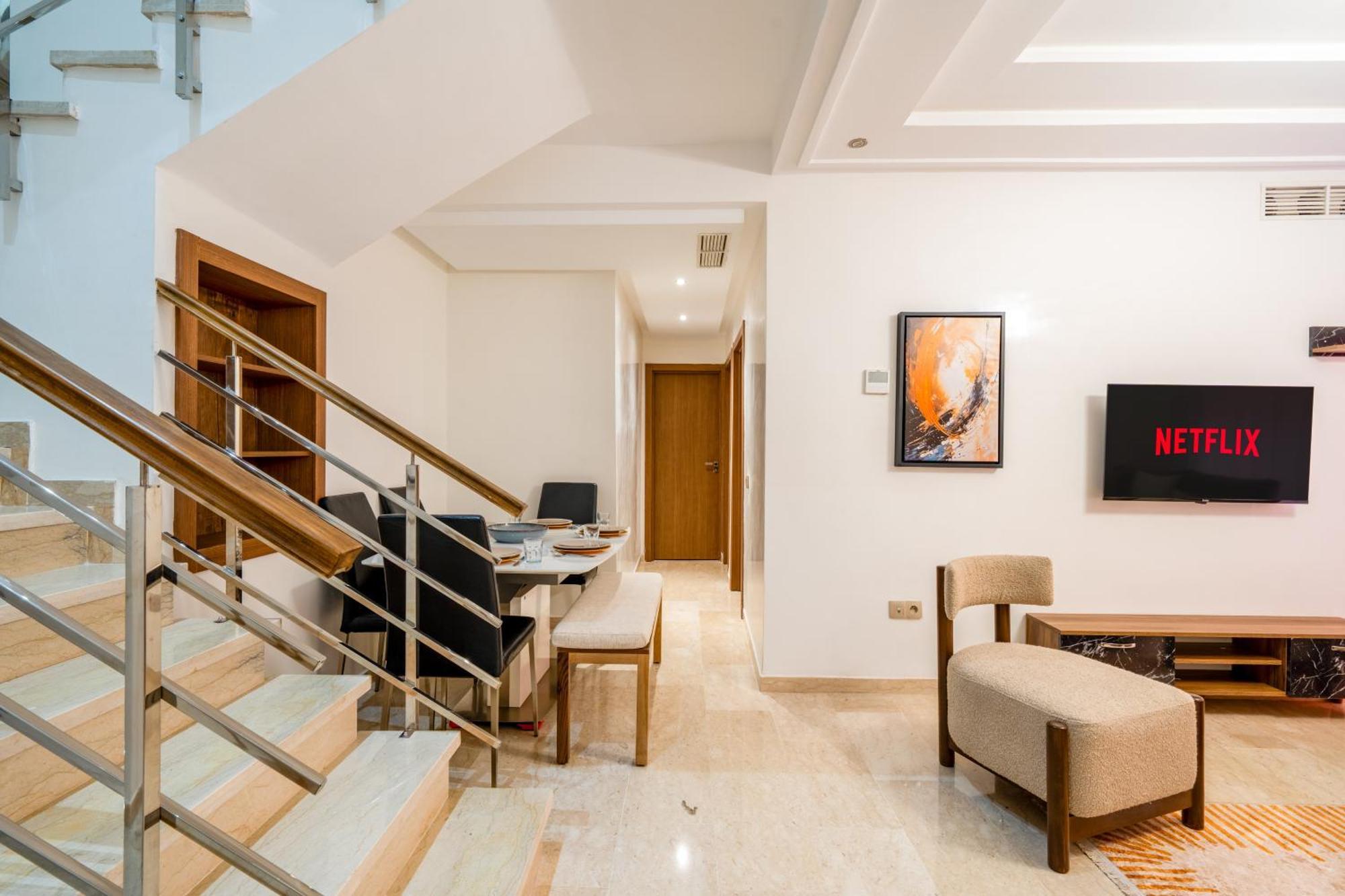 3 Bedroom Duplex 2pools Apartment Marrakesh