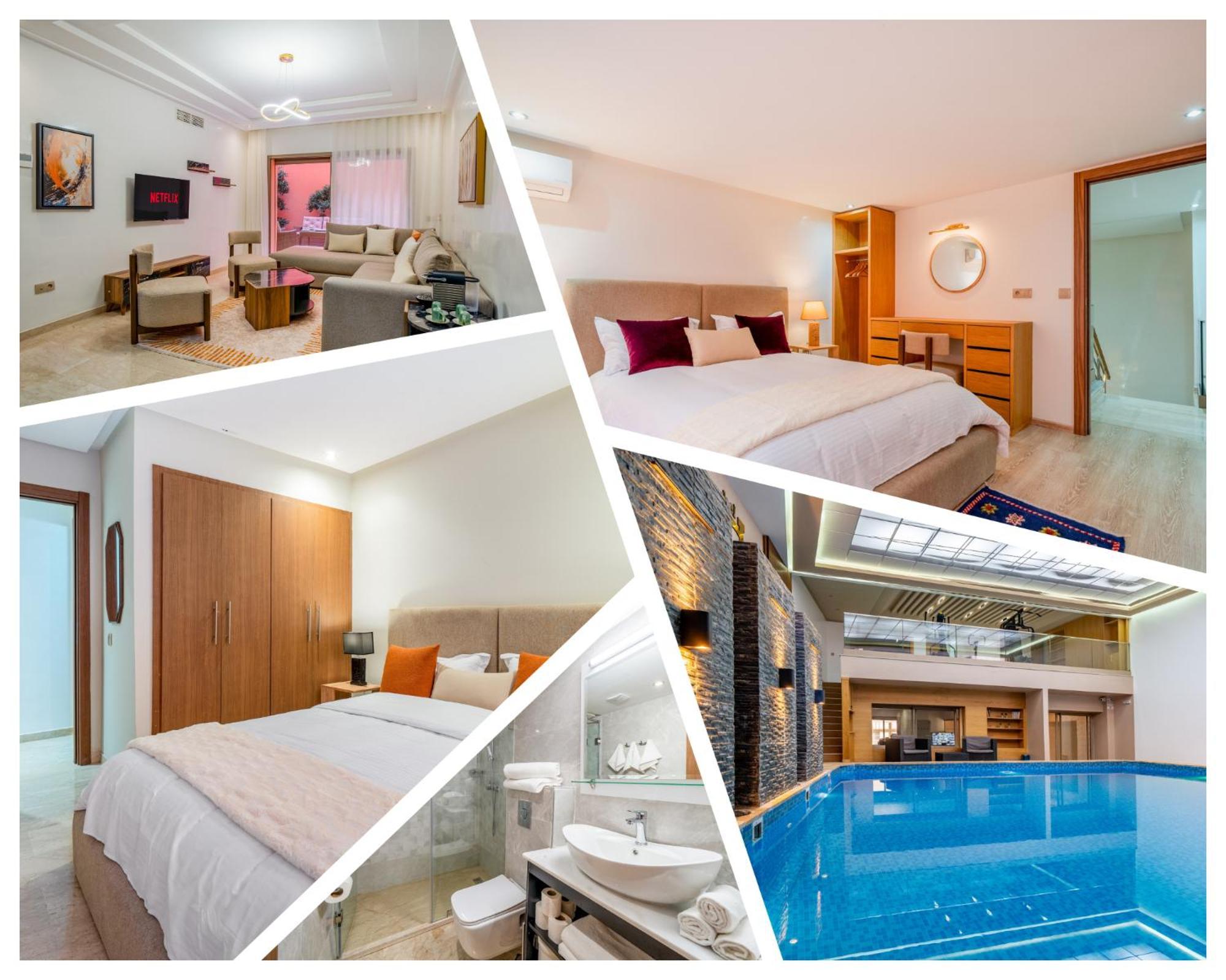 Apartment 3 Bedroom Duplex 2pools Marrakesh